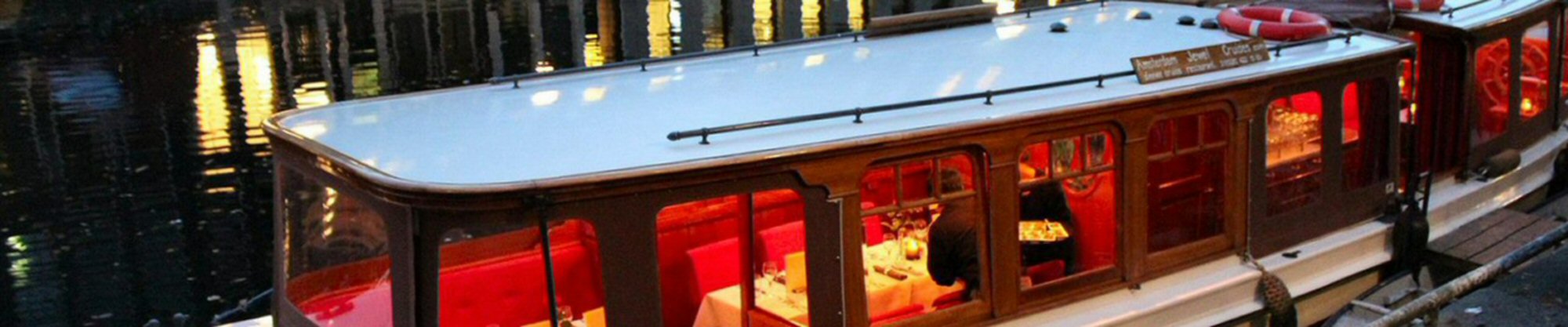 romantic dinner cruise evening amsterdam